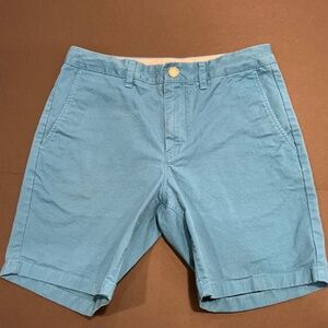 Bonobos Men’s Blue Chino Shorts Size 29 Standard 7 Inch Stretch